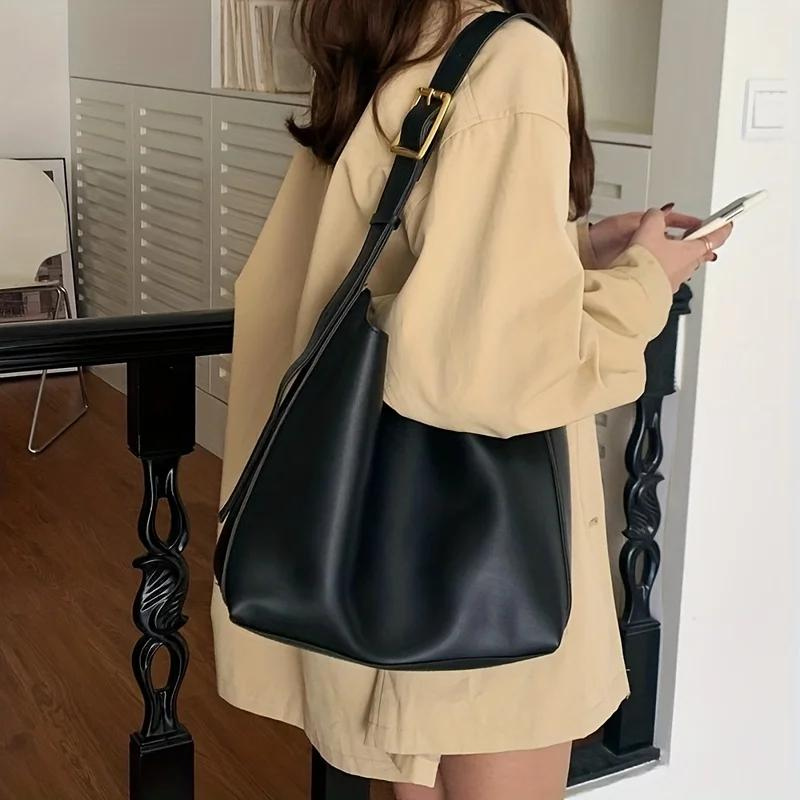 JACQUELINE - Grand Sac à Main Bandoulière Cuir Cabas