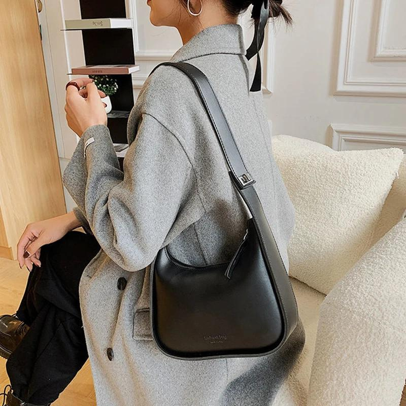 JULIE - Sac à Main Bandoulière en Cuir Souple