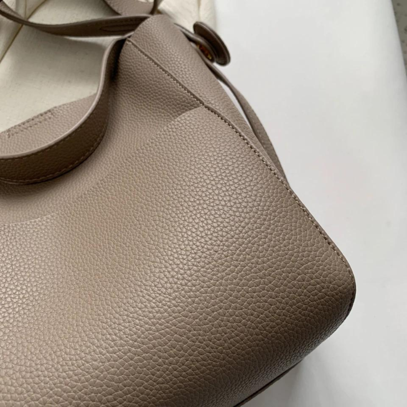 CAMILLE - Grand Sac à Main Bandoulière Cuir Souple Grainé