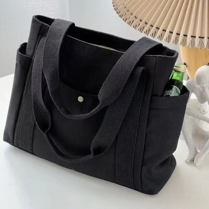 MAFALDA - Sac à Main de Cours Fourre-Tout en Toile