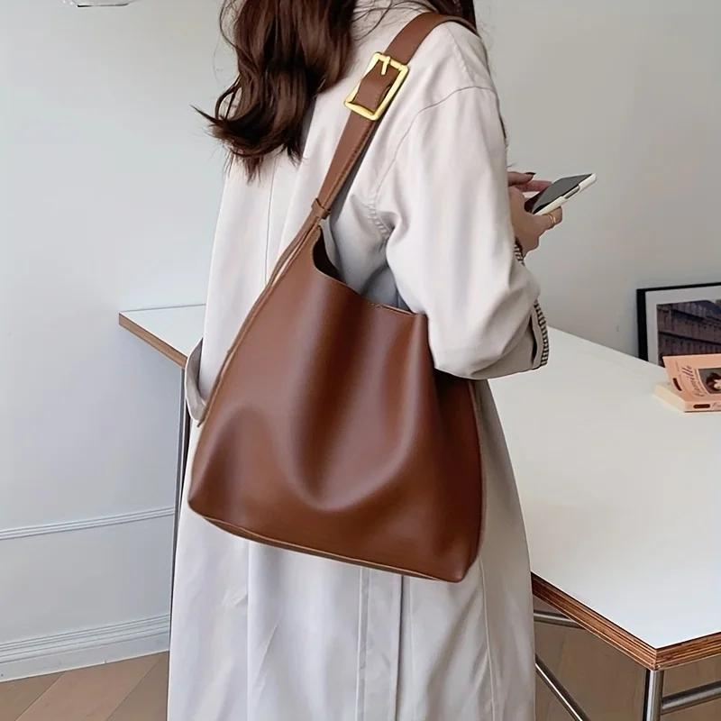 JACQUELINE - Grand Sac à Main Bandoulière Cuir Cabas