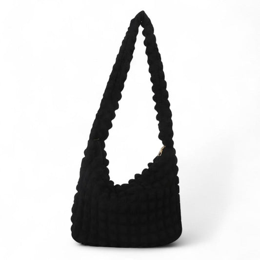 POUF - Sac à Main en Plaid à Bandoulière