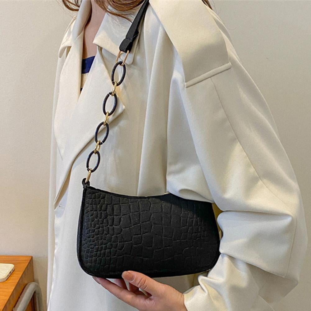 VANA - Petit Sac à Main Bandoulière en Croco