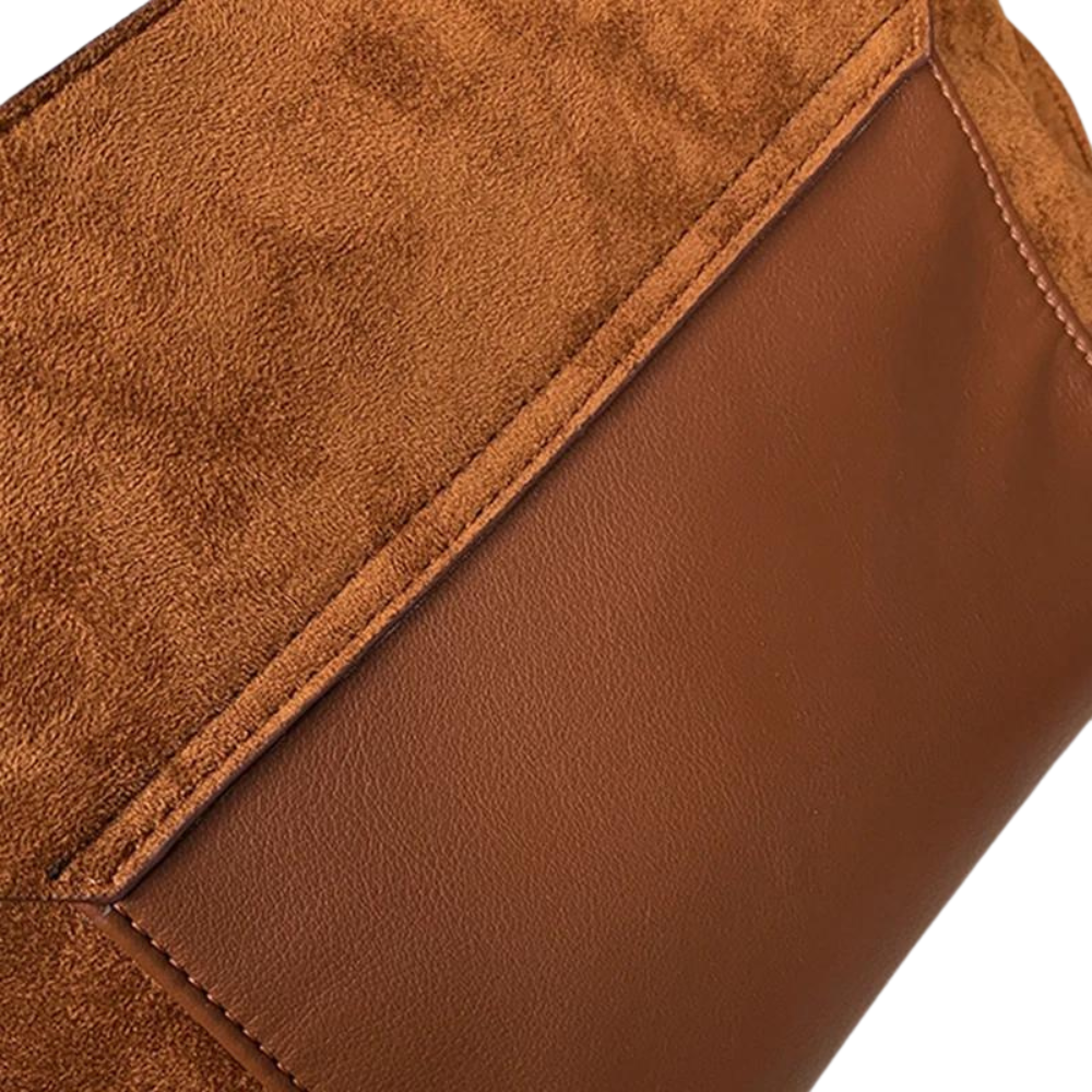 FABIOLA - Sac a Main Bandouliere en Daim