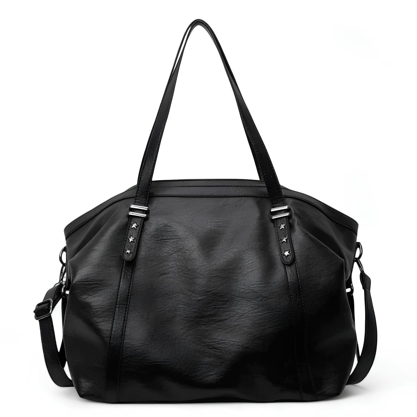 MIA - Grand Sac à Main de Cours en Cuir