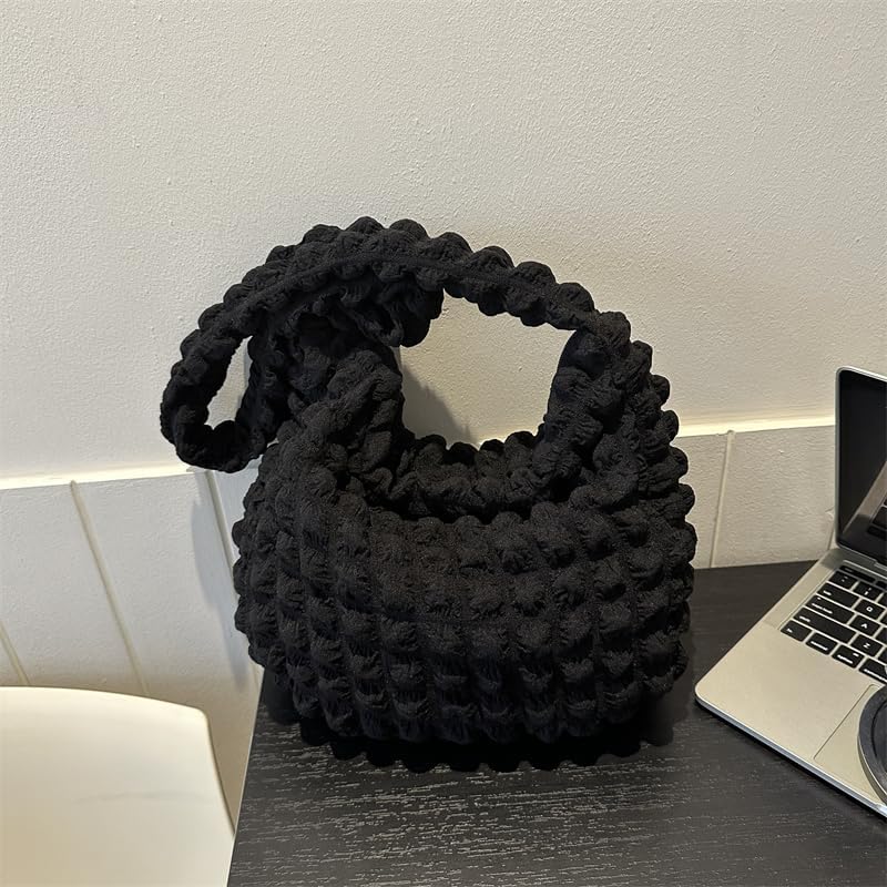 POUF - Sac à Main en Plaid à Bandoulière