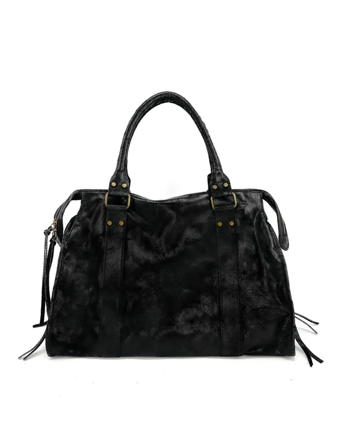 VAIA – Sac à main en cuir brossé italien