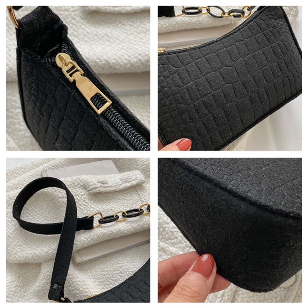 VANA - Petit Sac à Main Bandoulière en Croco