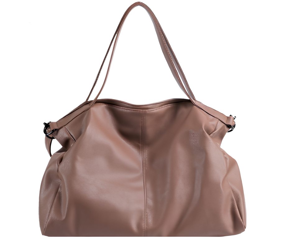 INES - Sac à Main de Cours en Cuir Souple