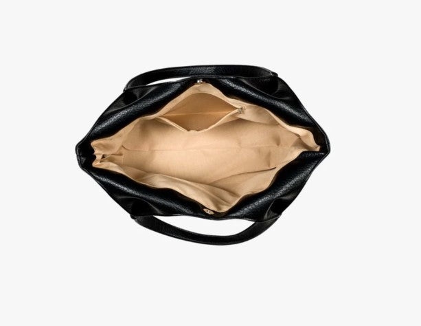 EVA - Grand Sac à Main Vintage en Cuir Solide
