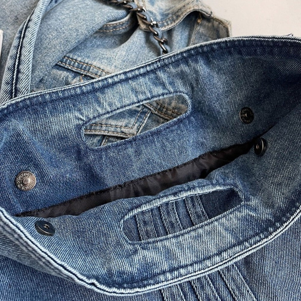 OVY - Sac à Main Bandoulière en Jean
