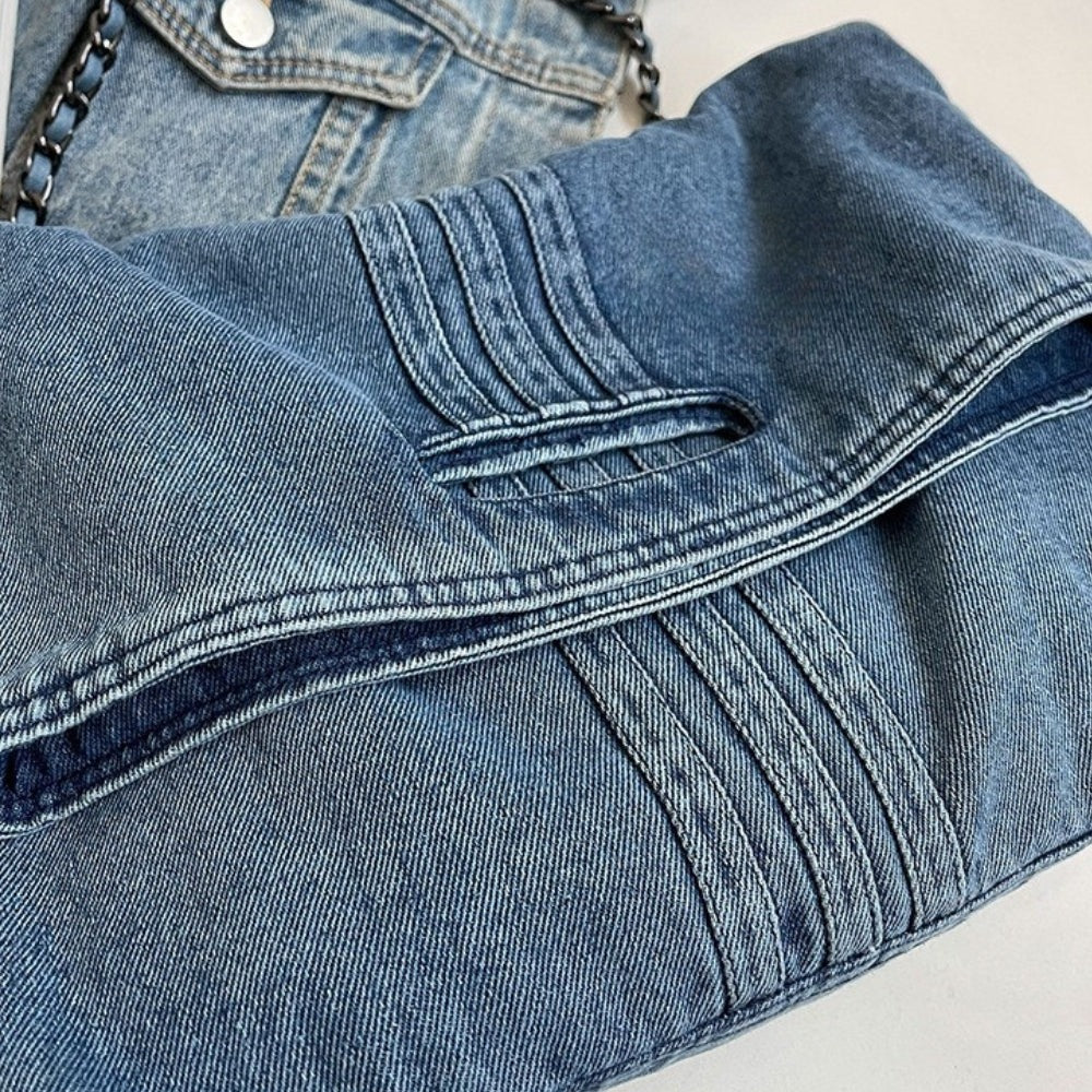 OVY - Sac à Main Bandoulière en Jean