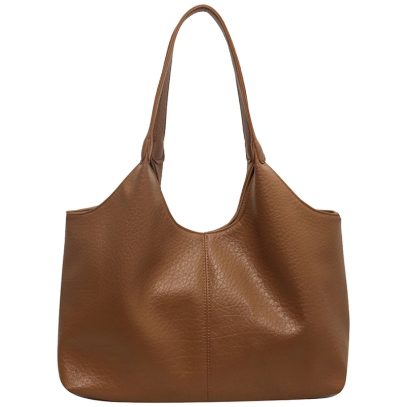 EVA - Grand Sac à Main Vintage en Cuir Solide