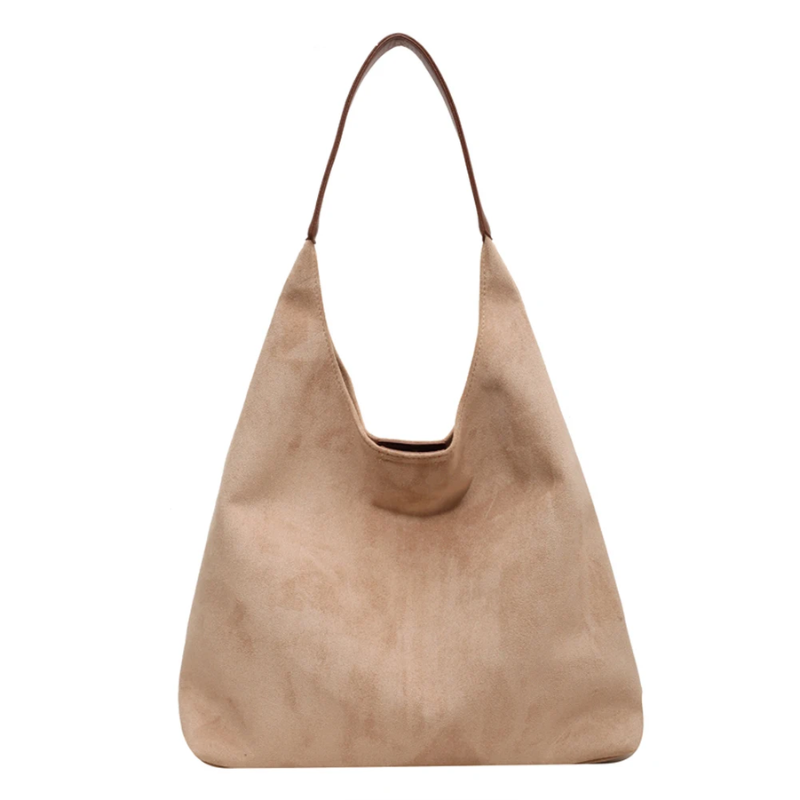 CLEA - Sac à Main Cabas Fourre-Tout en Daim