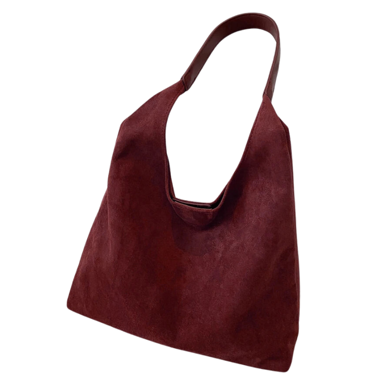 CLEA - Sac à Main Cabas Fourre-Tout en Daim