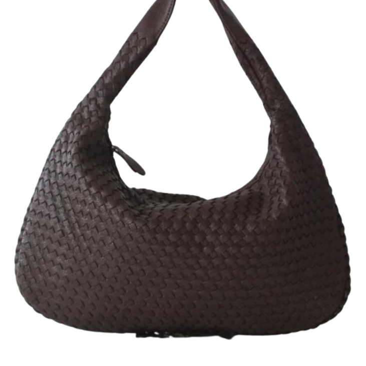 CLARA - Grand Sac à Main Tendance Tissé en Cuir