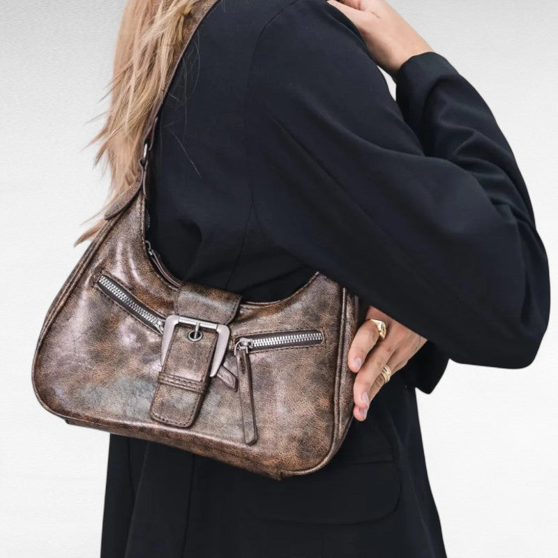 LAURIE - Sac à Main Chic en Cuir Vintage