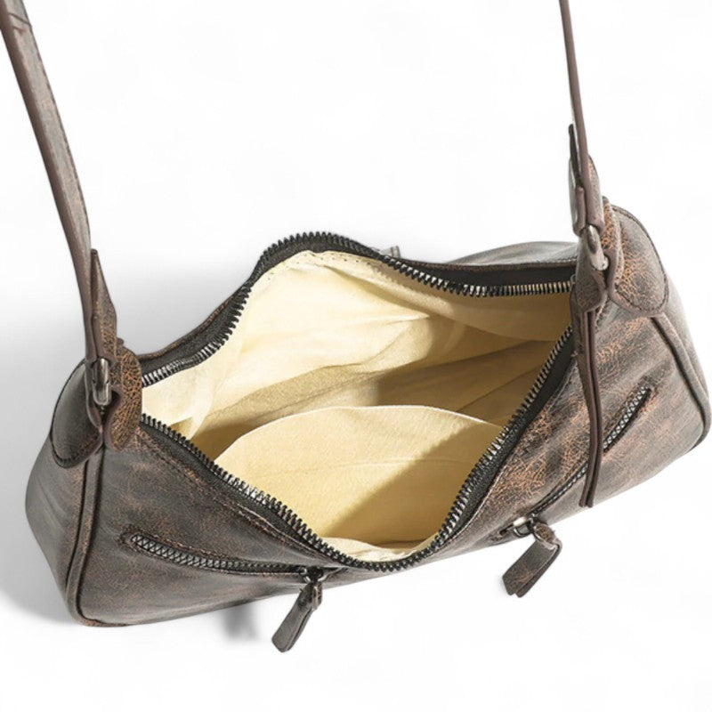 LAURIE - Sac à Main Chic en Cuir Vintage