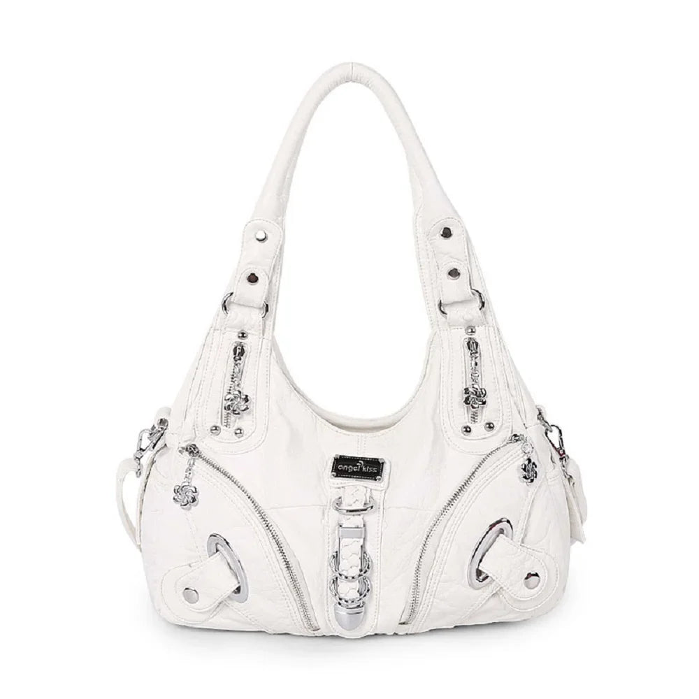 ANGEL - Sac à Main de Cours Multipoche Tendance
