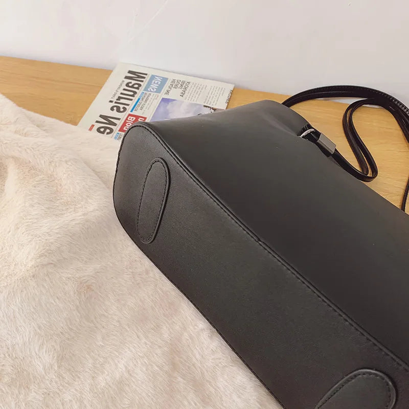 LÉA - Grand Sac à Main Cuir Souple Cabas