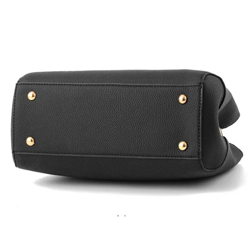 EUTERPE - Sac à Main Spacieux à Bandoulière en Cuir Grainé
