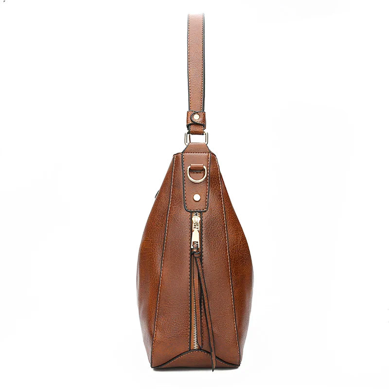 YUDITH - Sac à Main Large Bandoulière en Cuir