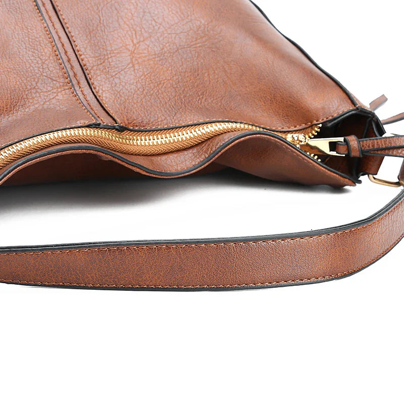 YUDITH - Sac à Main Large Bandoulière en Cuir