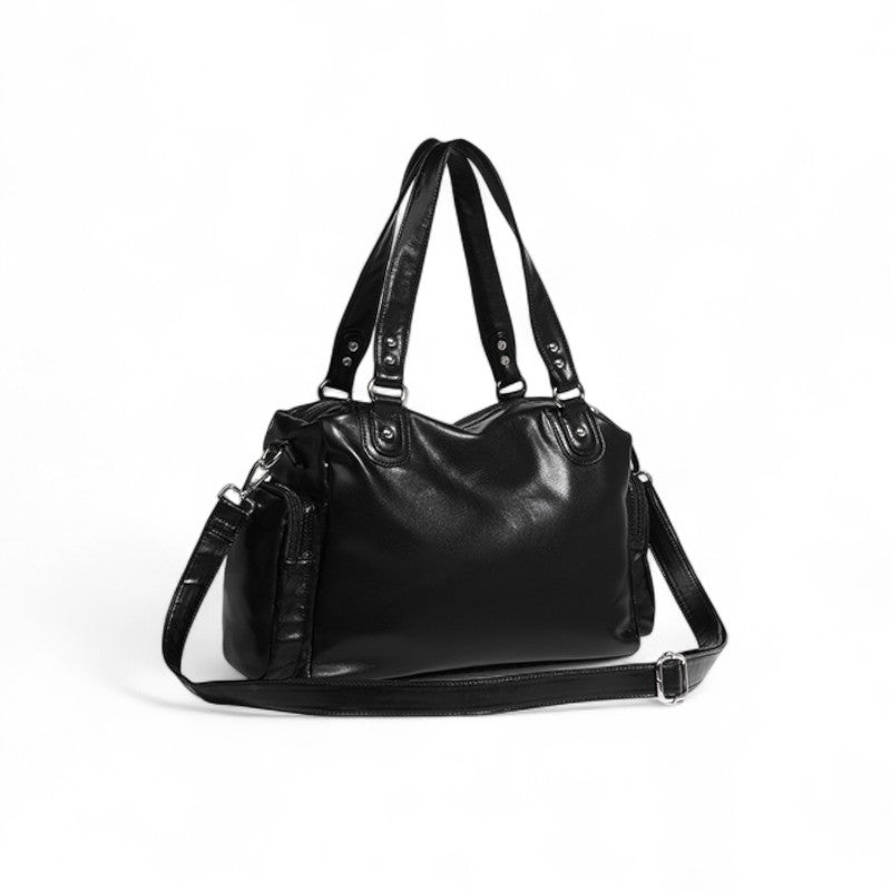 MARY - Sac à Main en Cuir Rétro Multipoches