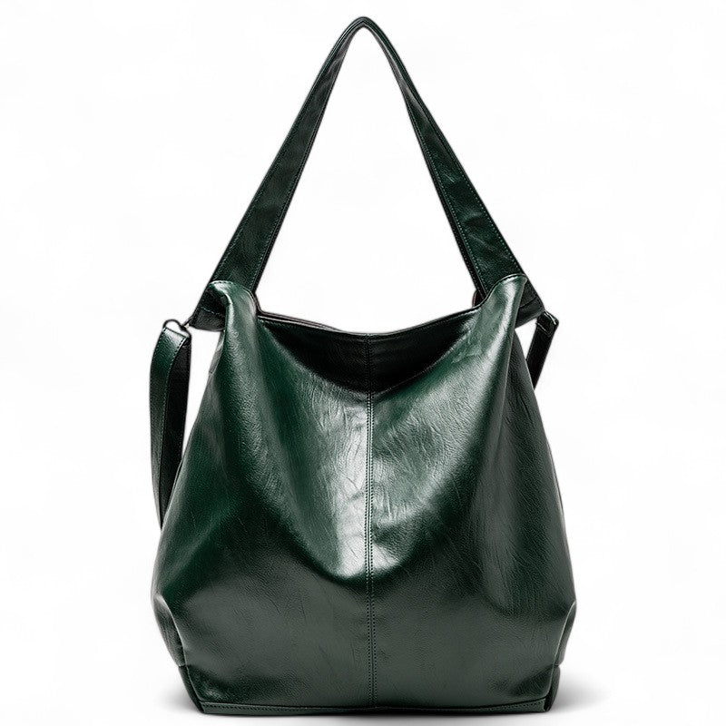 CANDICE - Grand Sac à Main Bandoulière en Cuir souple