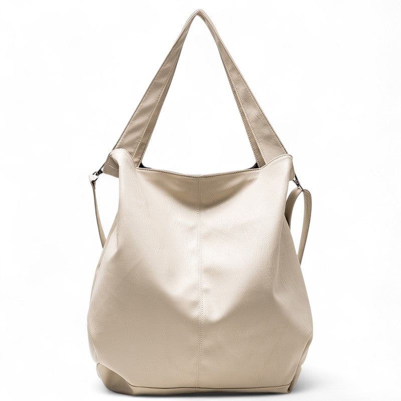 CANDICE - Grand Sac à Main Bandoulière en Cuir souple