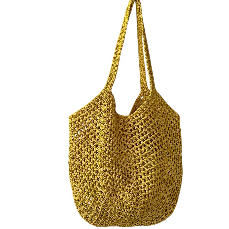 ANNIE - Sac à Main de Plage Souple Brodé
