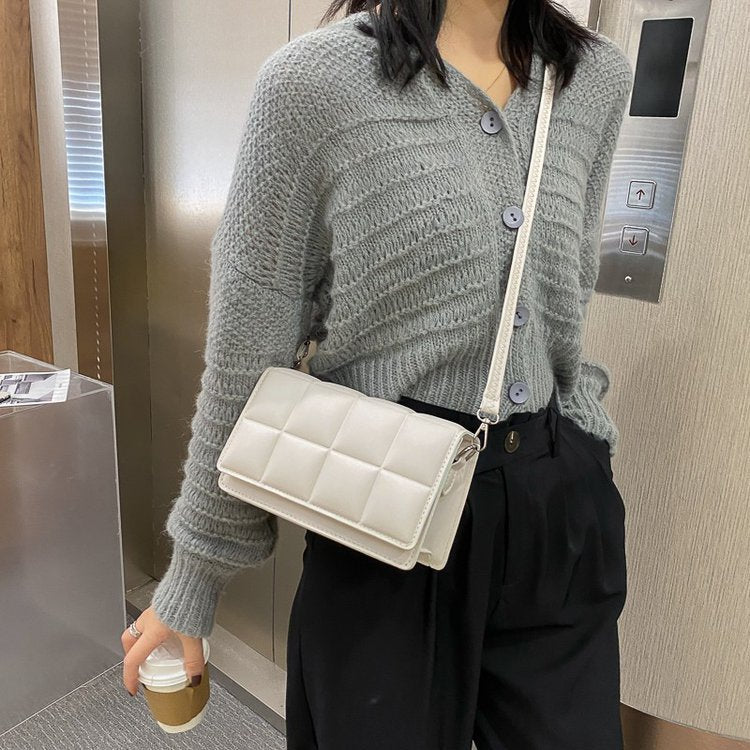 HEBI - Petit Sac à Main en Cuir Matelassé