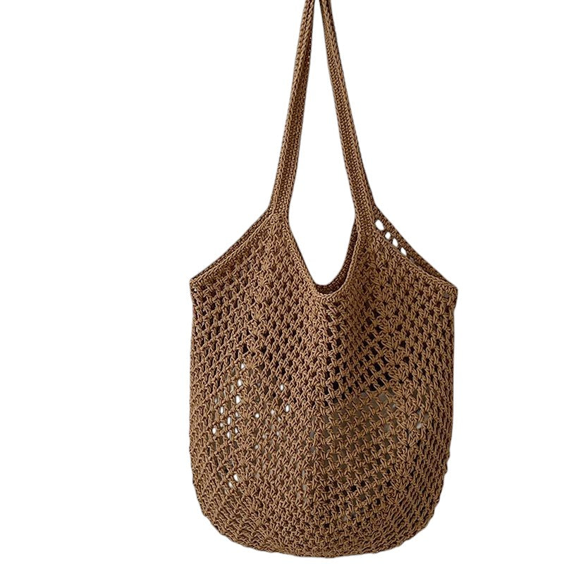 ANNIE - Sac à Main de Plage Souple Brodé