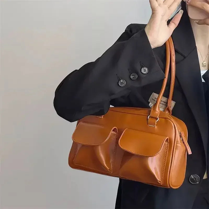GARANCE - Sac à Main Elégant en Cuir Multipoches