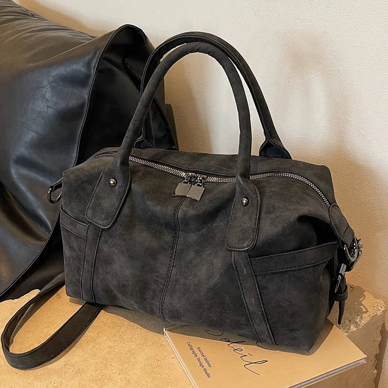 LADO - Sac à Main de Cours Fourre-Tout en Cuir