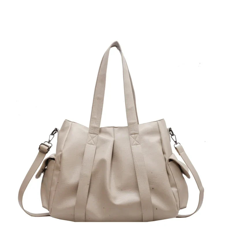 MÉLANIE - Sac à Main de Cours Ample en Cuir Soupe