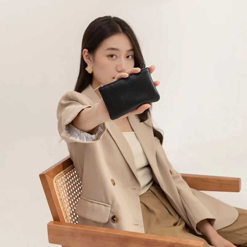 Mini Pochette en Cuir