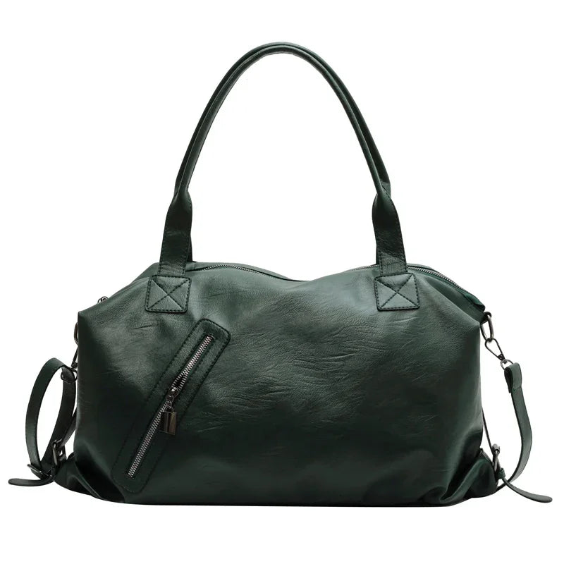 EMMA - Sac à Main de Cours en Cuir Souple Lycée