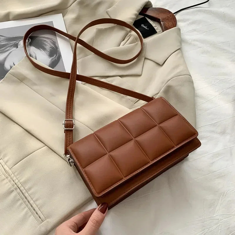 HEBI - Petit Sac à Main en Cuir Matelassé