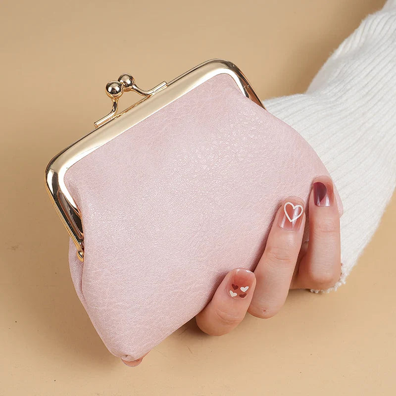 Portefeuille en Cuir Texturé