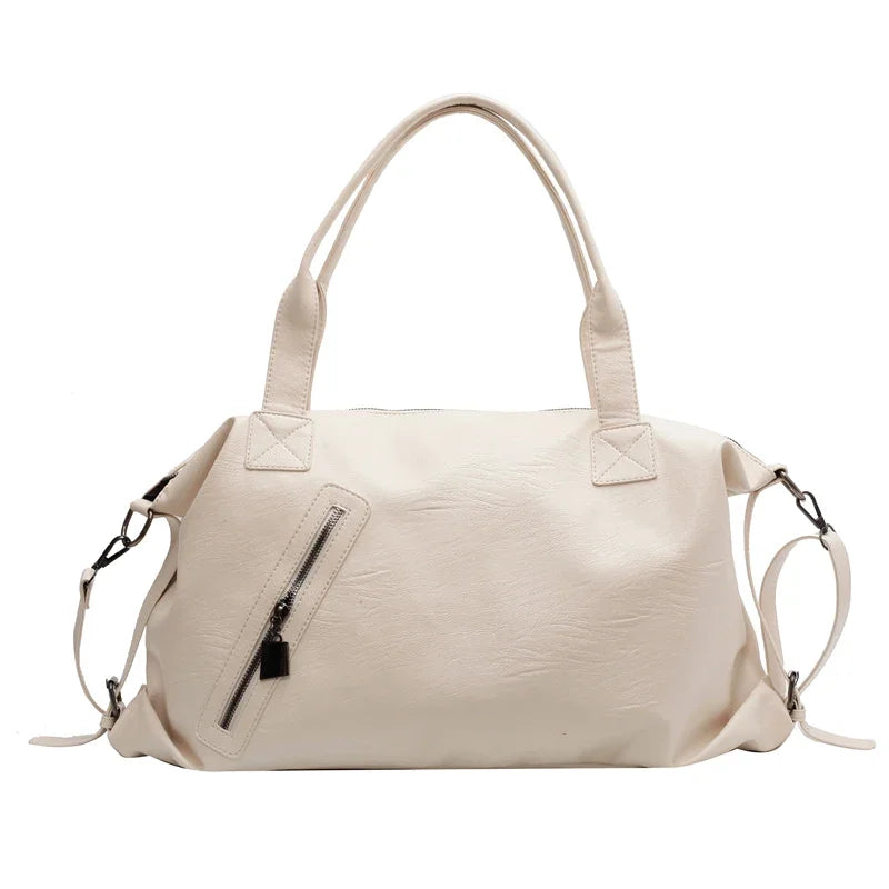 EMMA - Sac à Main de Cours en Cuir Souple Lycée