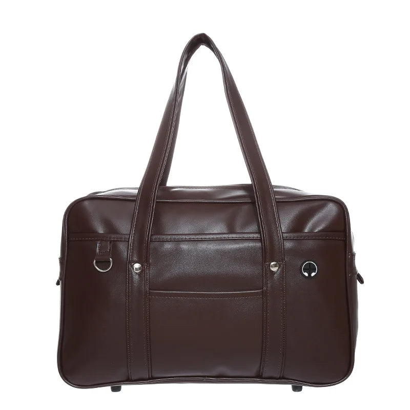 MIRIADE - Sac à Main de Cours en Cuir Lisse