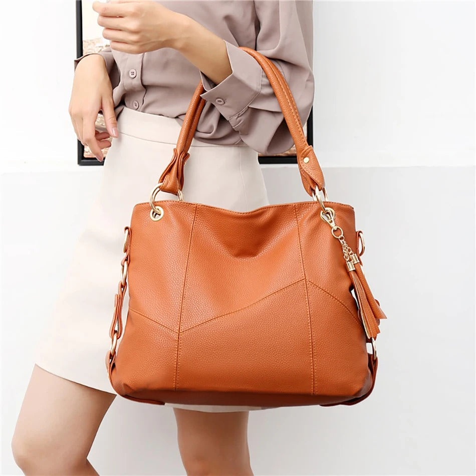 DEMEANOR - Sac à Main de Cours en Bandoulière Tendance