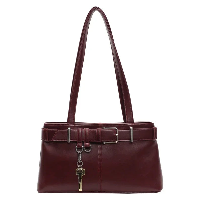EMILIA - Sac à Main en Cuir Élégant avec Bandoulière