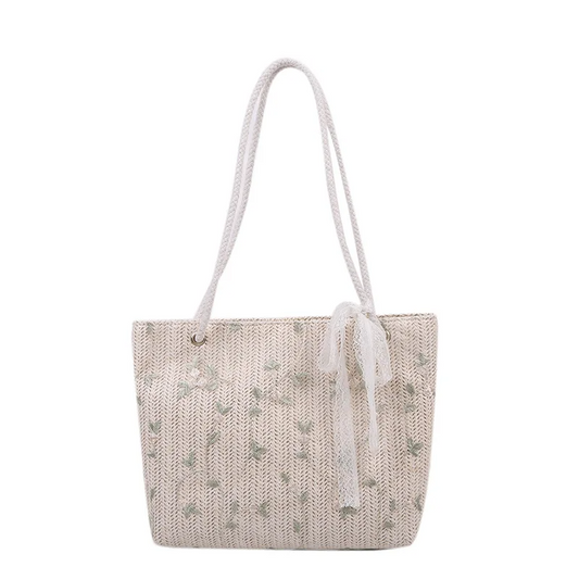 ANNA - Sac à Main Cabas Tissé