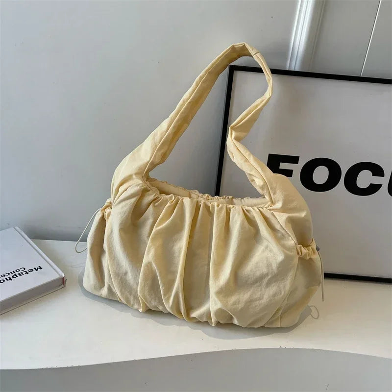 OPHELIA - Sac à Main en Tissu à Fermeture Éclair