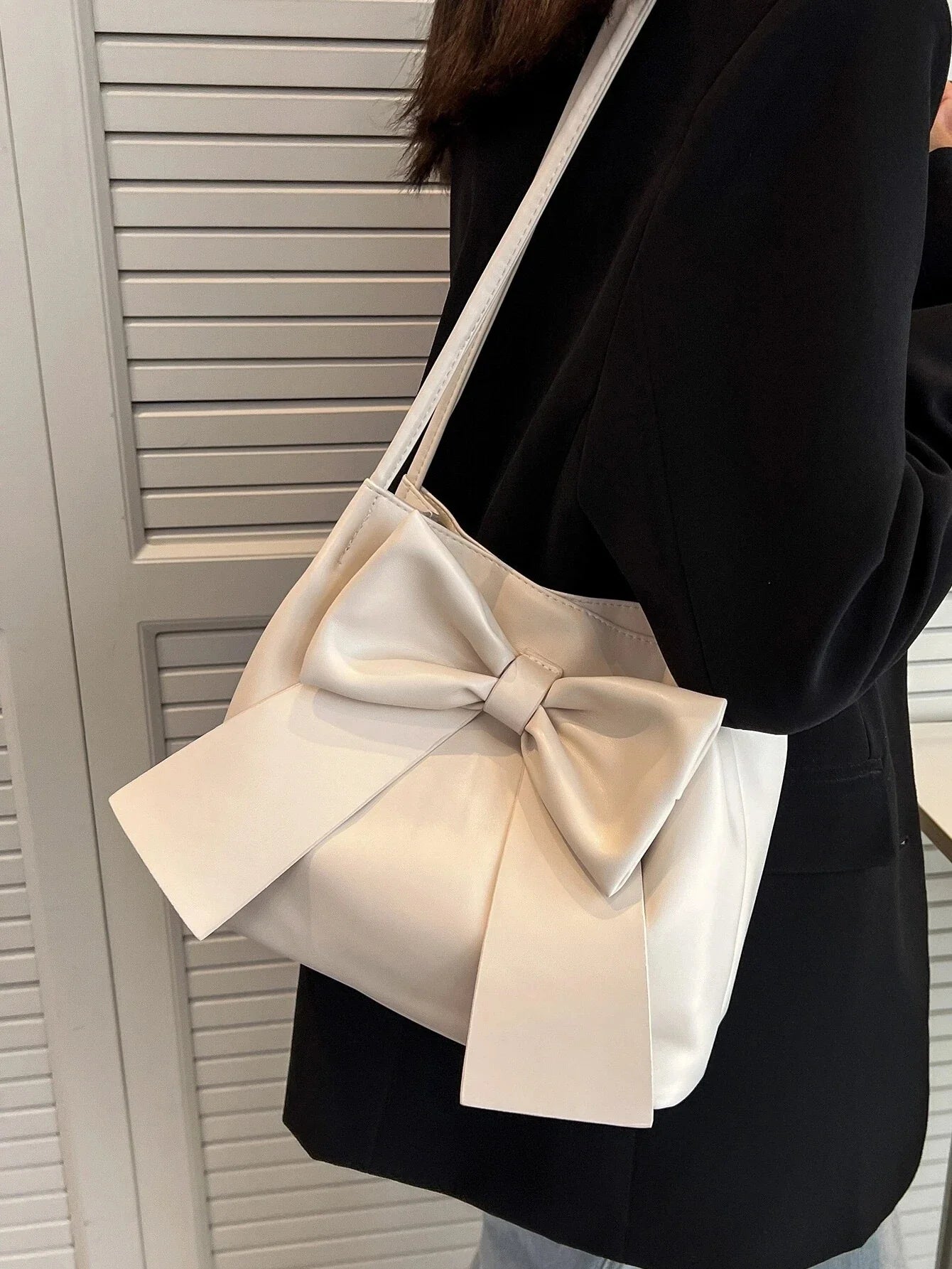 LIAM - Sac à Main de Cours Léger à Noeud