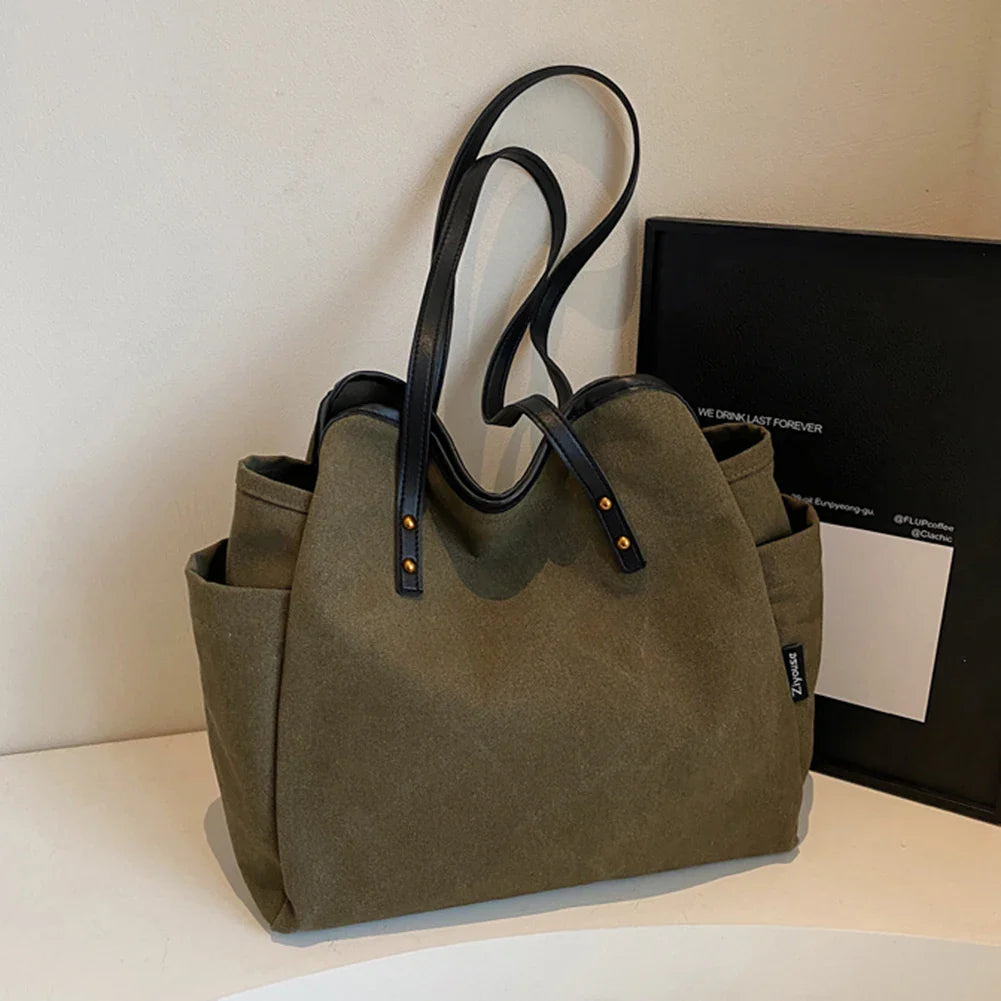 TITA - Grand Sac à Main en Tissu