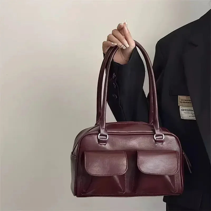 GARANCE - Sac à Main Elégant en Cuir Multipoches