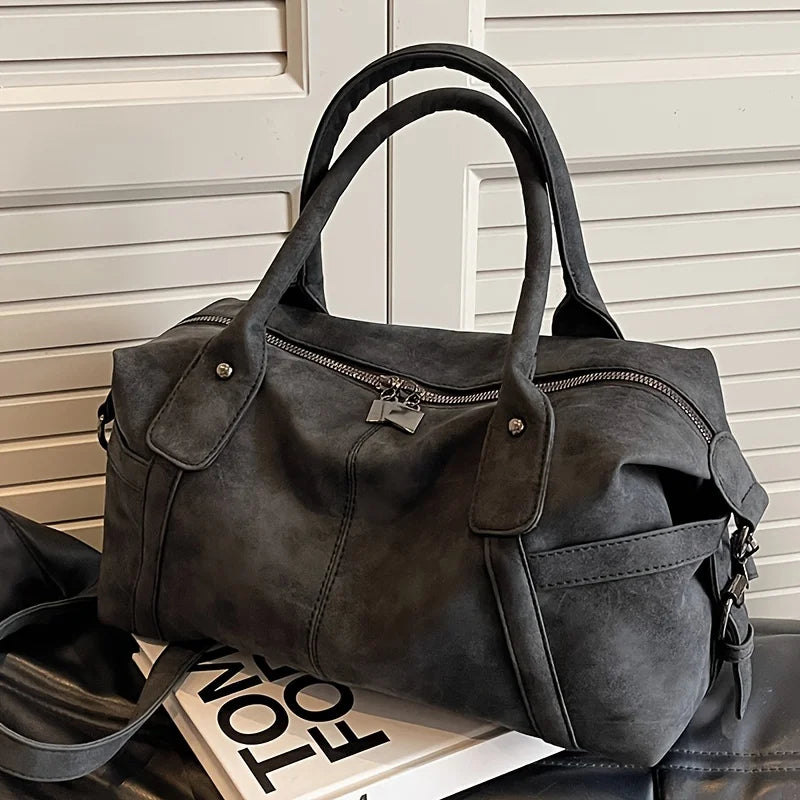 LADO - Sac à Main de Cours Fourre-Tout en Cuir
